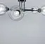 Cвітильник в корпусі метал кольору хром з подвійним плафоном | Арт. 1718/6 CH+CL | Line F - мініатюра 7