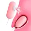 Двойное вакуумное виброяйцо "Вуманайзер" с USB кабелем 10 режимов 5,3 см. Розовый K000913 - миниатюра 1