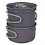 Набор посуды Bo-Camp Explorer 2 Pieces Hard Anodized Anthracite / Green (2200240) - миниатюра 3