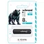 Flash Wibrand USB 2.0 Grizzly 8Gb Black - мініатюра 2