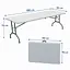 Стіл розкладний туристичний Hanert Family Table 180 см White - мініатюра 4