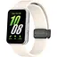 Ремешок DK Silicone Sport Magnetic для Samsung Galaxy Fit3 (R390) (ivory / black) - миниатюра 2