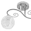 Люстра стельова Brille в спальню E27 60W CH (LK-596C/2) - мініатюра 2