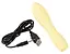 Міні-вібратор Cuties Mini Vibrator 14.2 см жовтий - мініатюра 6