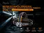 Фонарь налобный Fenix HP25R V2.0 1600лм 290м Type-C с креплением на шлем - миниатюра 3