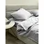 Комплект постільної білизни Ecotton Light Grey півтораспальний полісатин світло-сірий (25310) - мініатюра 3