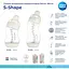 Уцінка. Пляшка антиколікова Canpol babies S-Shape широкоотворова 310 мл (24/200) - мініатюра 12