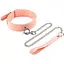 Нашийник з повідцем Liebe Seele Dark Candy Pink Collar with Leash рожевий - мініатюра 1
