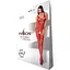 Бодістокінг Passion BS069 Red, комбінезон, імітація панчох і боді - мініатюра 5