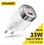 Зарядное устройство для Essager EU 33W GaN USB 1U+1C с экраном (JT-P18) - миниатюра 2