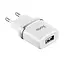 Адаптер сетевой Hoco C11 1USB 1 А блок питания белый 6957531047728 - миниатюра 1