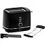Тостер Adler AD 3224 black 850Вт/ 2 відділення/7 режимів підсмажування/розморожування/підігрів булок - мініатюра 5