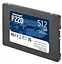 Накопичувач SSD 512GB Patriot P220 2.5 SATAIII TLC (P220S512G25) - мініатюра 2