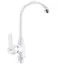 Смеситель для кухни Plamix Mario-011 белый PM0605 - миниатюра 1
