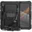 Чохол Rugged 3 Layers броньований протиударний з захистом Samsung Galaxy Tab S10 FE+ Plus 13.1 Чорний - мініатюра 2