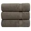 Полотенце махровое Lotus Home - Grand soft twist brown коричневое 50*90 (svt-2000022349307) - миниатюра 1