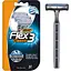 Набор одноразовых станков BIC Flex 3 Classic 3 лезвия 3 шт. (646178) - миниатюра 1