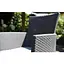 Комплект садових меблів Allibert Keter Rosario balcony set графіт - прохолодний сірий - мініатюра 5