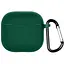 Чехол-накладка DK для Apple AirPods 4 | Silicone Candy Friendly с карабином (green) - миниатюра 1