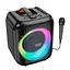 Колонка Hoco HA1 Graceful outdoor Power 30Wx1=30W с проводным микрофоном - миниатюра 4