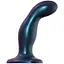 Фалоімітатор Strap-On-Me Dildo Plug Snaky M 15.3 см синій - мініатюра 1