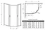 Душова кабіна Radaway Premium Plus E 100x80x190 скло графіт 30491-01-05N - мініатюра 4