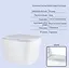 Набір Q-tap Nest 4 в 1 підвісний унітаз Tern Ultra Quiet 525x345x360 + комплект інсталяції QT17332303AW47507 - мініатюра 2