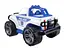 Машинка ТехноК, позашляховик поліція, 3558 - мініатюра 3