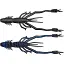 Силикон Reins Ring Shrimp 4" B11 Blue Belly (6 шт/уп) - миниатюра 1