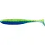 Силікон Keitech Easy Shiner 4.5" EA#17 midnight chart back (6 шт/уп) - мініатюра 1
