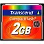 Карта пам'яті Transcend Compact Flash 2GB 133x (TS2GCF133) - мініатюра 1