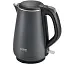 Электрочайник First FA-5407-4-GR Gray/black RU - миниатюра 3