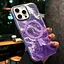 Чохол Epik TPU Shiny Mountain MagFit для Apple iPhone 16 Pro 6.3 Purple - мініатюра 3