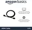 Кабель Amazon Basics HDMI, 3 упаковки, 6 футів, 4K при 60 Гц, високошвидкісний 4K HDMI 2.0 шнур (18 Гбіт/с), 2160p, 48 біт - мініатюра 5