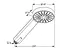 Ручной душ Kludi A-QA 6560005-00 - миниатюра 2