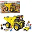Конструктор SLUBAN Самосвал, 416 деталей, машинка, фигурки, 19.3 см, 47.5x29x7 см - миниатюра 1