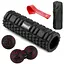 Набір для масажу та йоги PowerPlay PP_4097 (Ролик 30*10 + 2-ва мячі) Black + гумка 11 кг (PP_4097_Black) - мініатюра 1