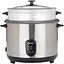 Большая рисоварка Bestron с корзиной для пароварки и функцией поддержания тепла, 2.8 л, 1000 Вт, нержавеющая сталь, серебро - миниатюра 1