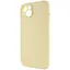 Чохол Epik Silicone Case Full Camera Protective AA NO LOGO для Apple iPhone 15, 6.1 Жовтий/Mellow Yellow - мініатюра 3