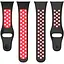 Ремешок DK для Xiaomi Redmi Watch 3 Silicone Sport Band Nike (black / red) - миниатюра 3