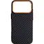 Чехол ArmorStandart LikeCarbon2 SE MagCase для Apple iPhone 17 Pro Black Orange (ARM89161) [156300] - миниатюра 1