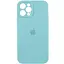 Чохол Epik Silicone Case Full Camera Protective AA для Apple iPhone 12 Pro 6.1 Бірюзовий/Marine Green - мініатюра 1
