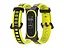 Ремінець для фітнес-браслета MiJobs для Xiaomi Mi Band 5, 6, 7 Sport 2 жовтий з чорним - мініатюра 2