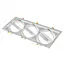 Светильник врезной поворотный Brille ML-020/3 AR111 WH G53 48-021 - миниатюра 2