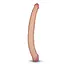 Двухсторонний фаллоимитатор LoveToy King Size Ladykiller 36.5 см телесный - миниатюра 6