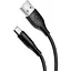 Кабель Usams U18 Round USB-A to Micro-USB 2A Black [66985] - мініатюра 2