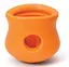 Игрушка West Paw Toppl Treat Toy для собак, оранжевая 8 см (арт ZG083TNG) - миниатюра 1