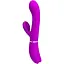 Вібратор-кролик Pretty Love Clitoris Vibrator 20.8 см фіолетовий - мініатюра 1