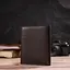 Мужской кожаный кошелек Canpellini 9х11.5х1 см acs0025634 - миниатюра 7