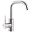 Смеситель для умывальника Zerix SAS-001G ZX3121 Нержавеющая сталь - миниатюра 1